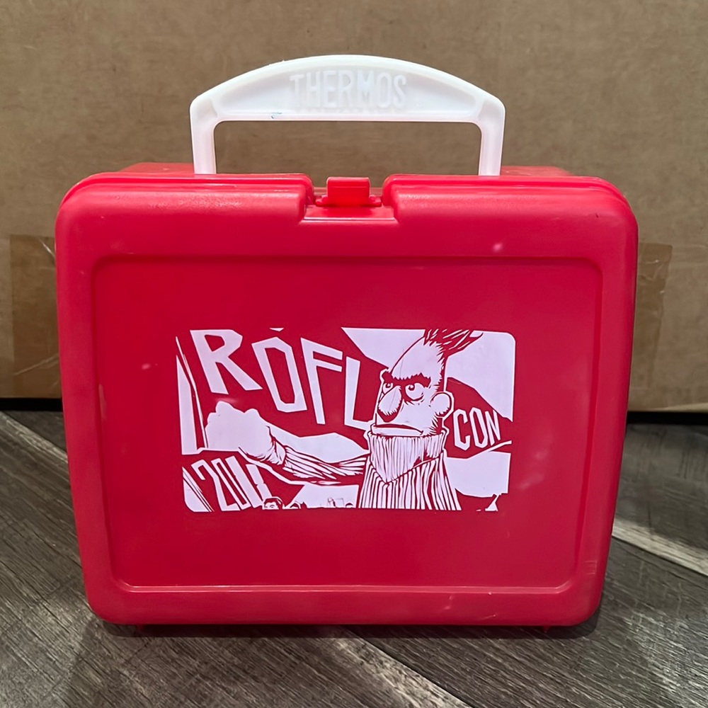 Authentic Thermos vintage Sesame Street Comic Angry Burt lunchbox